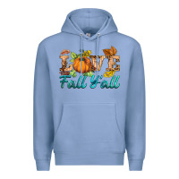 Colony Blue love fall y'all Premium Hoodie - BarkalooDesign