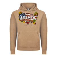 Vintage Coffee usa map Vintage Hoodie - Artiststas