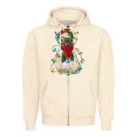 Sandshell christmas rooster Zipper Hoodie - RanaPortraitStore