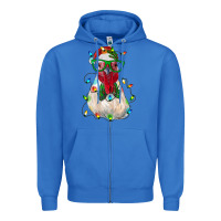 True Royal christmas rooster Zipper Hoodie - RanaPortraitStore