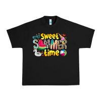 Black summer time Urban Heavy Tee - CowhideDigitalArt