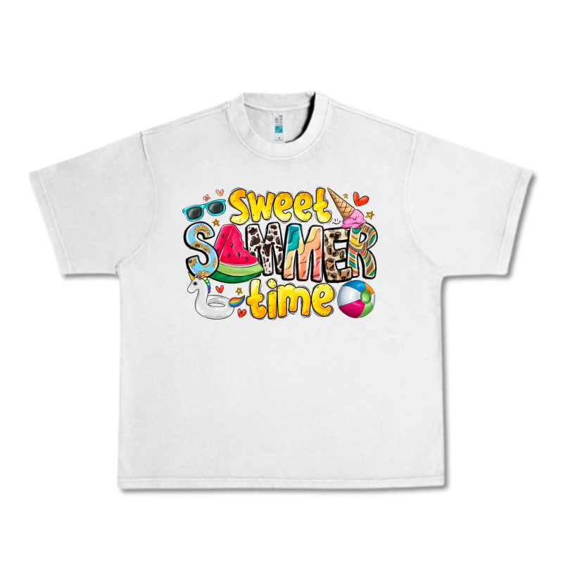 Summer Time Urban Heavy Tee by CowhideDigitalArt | Teevron
