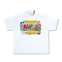 White summer time Urban Heavy Tee - CowhideDigitalArt