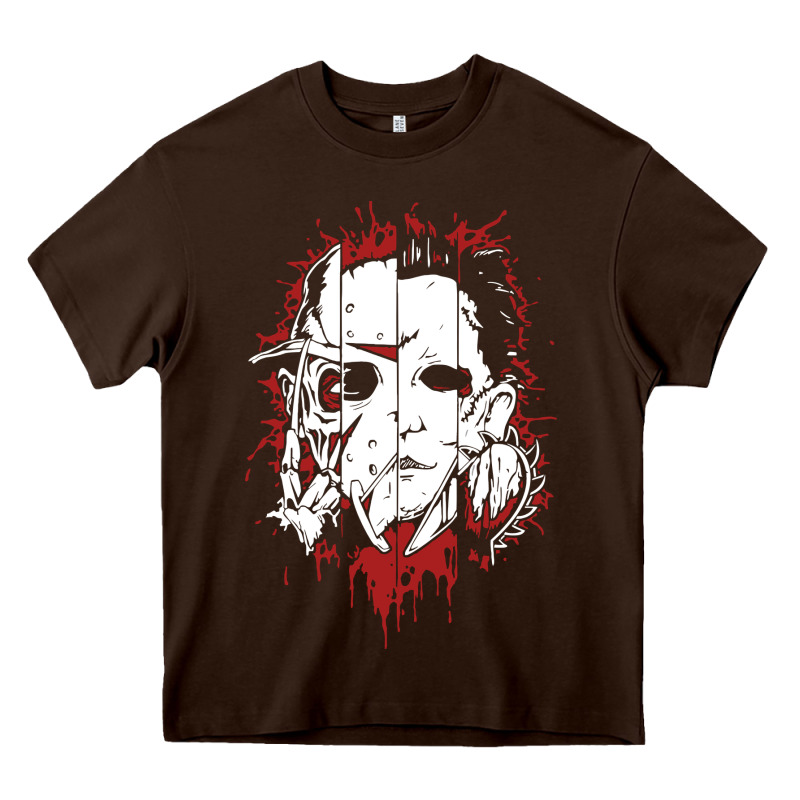 Friends Horror Face Mashup Horror Movies Halloween Heavy Core Tee by artisFamous | Teevron