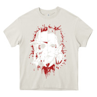 Cream friends horror face mashup horror movies halloween Heavy Core Tee - artisFamous