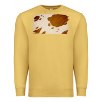 Antique Gold Cowhide Lightbrown Premium Sweatshirt - Jasminsmagicworld