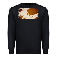 Black Cowhide Lightbrown Premium Sweatshirt - Jasminsmagicworld