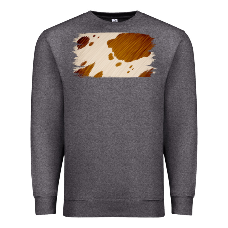 Cowhide Lightbrown Premium Sweatshirt by Jasminsmagicworld | Teevron