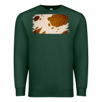 Sports Green Cowhide Lightbrown Premium Sweatshirt - Jasminsmagicworld