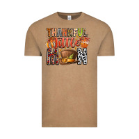 Vintage Coffee Thankful Little Mon Vintage Tee - CowhideDigitalArt