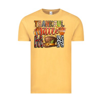 Vintage Mustard Thankful Little Mon Vintage Tee - CowhideDigitalArt