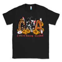 Black Cna Certified Nursing Assistant Classic Tee - FaDigitalArtStudio