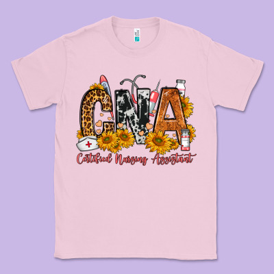 Cna Certified Nursing Assistant Classic Tee Designed By Fadigitalartstudio