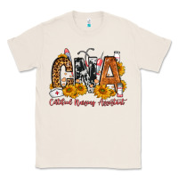 Natural Cna Certified Nursing Assistant Classic Tee - FaDigitalArtStudio
