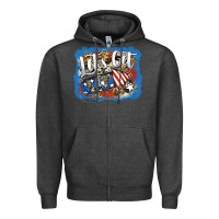 Charcoal Heather Let's Get Lit Zipper Hoodie - Jasminsmagicworld