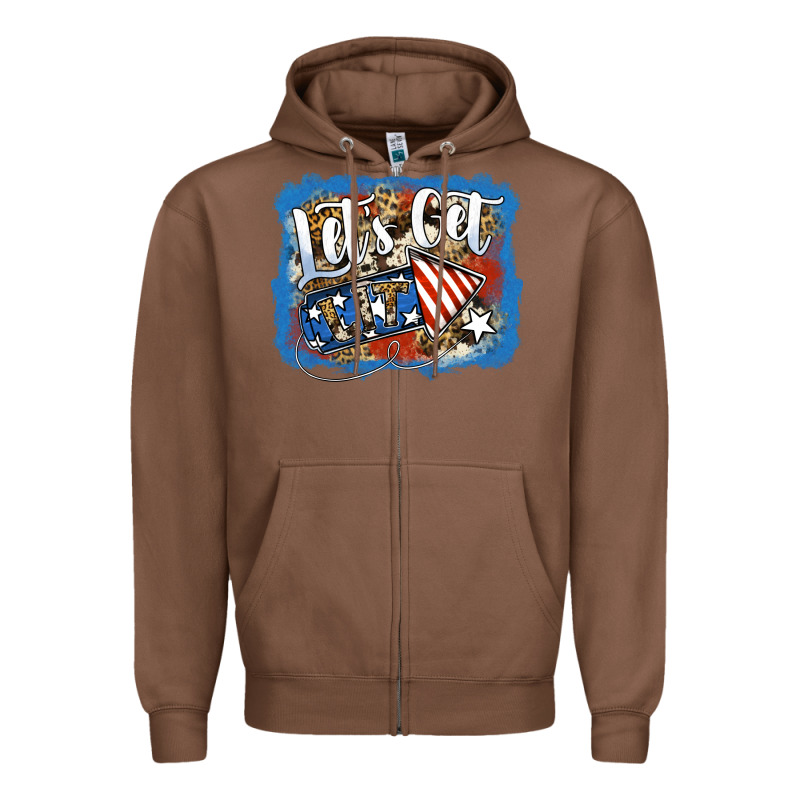 Let's Get Lit Zipper Hoodie by Jasminsmagicworld | Teevron