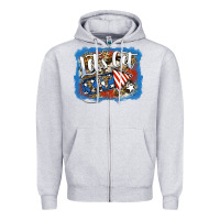Heather Grey Let's Get Lit Zipper Hoodie - Jasminsmagicworld