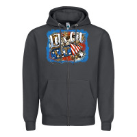 Smoke Let's Get Lit Zipper Hoodie - Jasminsmagicworld