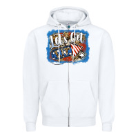 White Let's Get Lit Zipper Hoodie - Jasminsmagicworld