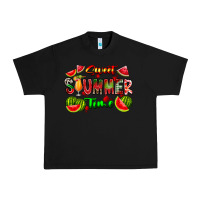 Black summer time Urban Heavy Tee - CowhideDigitalArt