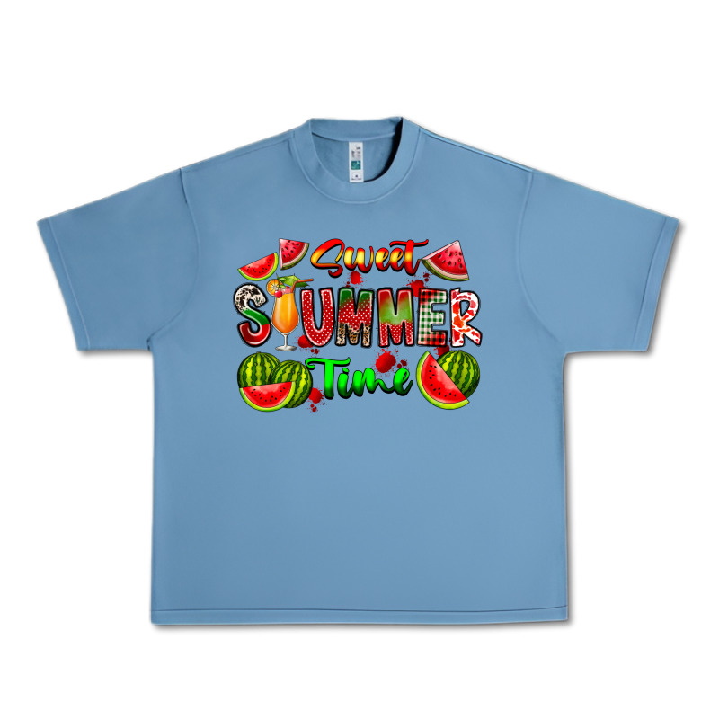 Summer Time Urban Heavy Tee by CowhideDigitalArt | Teevron