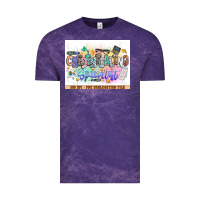 Cloud Purple asdfas Vintage Tee - CowhideDigitalArt
