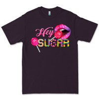 Plum hey sugar valentine's day Premium Tee - FaDigitalArtStudio