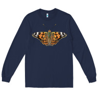 Navy Painted Lady Long Sleeve Tee - LillyAllenDesigns