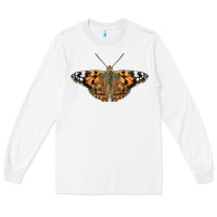 White Painted Lady Long Sleeve Tee - LillyAllenDesigns