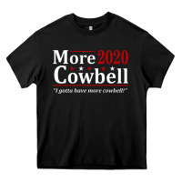 Black more cowbell 2020 election Heavy Core Tee - artisFamous