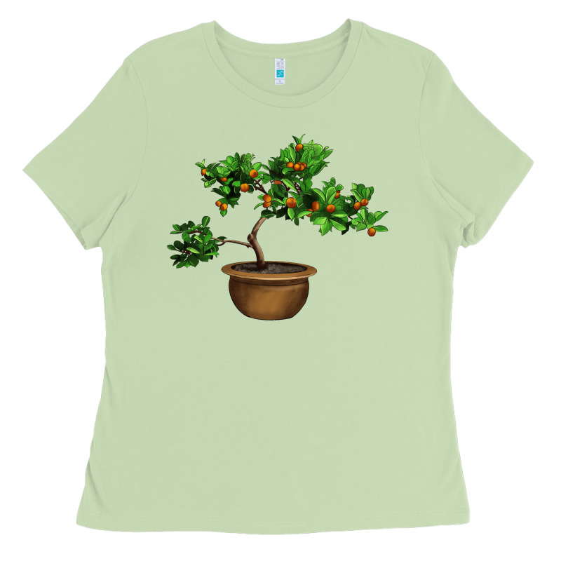 Guava Tree Bonsai Illustrations Ladies Tee by LillyAllenDesigns | Teevron