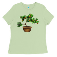 Matcha Guava Tree Bonsai Illustrations Ladies Tee - LillyAllenDesigns