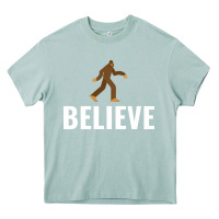 Arona believe bigfoot white Heavy Core Tee - artisFamous