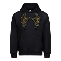 Black leopard camouflage wings Urban Hoodie - RanaPortraitStore