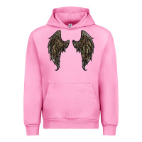 Fuchsia Pink leopard camouflage wings Urban Hoodie - RanaPortraitStore