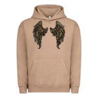 Pigment Burro leopard camouflage wings Urban Hoodie - RanaPortraitStore