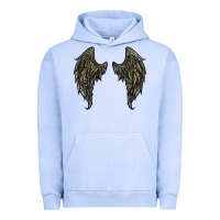 Pigment Grape Ice leopard camouflage wings Urban Hoodie - RanaPortraitStore