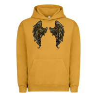 Pigment Peanut Butter leopard camouflage wings Urban Hoodie - RanaPortraitStore