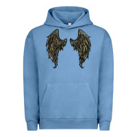 Leopard Camouflage Wings Urban Hoodie | Teevron