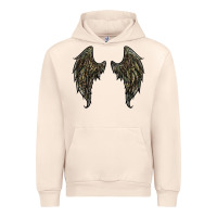 Sandshell leopard camouflage wings Urban Hoodie - RanaPortraitStore