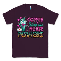 Plum Coffee Gives Me Nurse Powers Classic Tee - FaDigitalArtStudio
