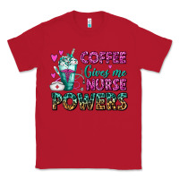Red Coffee Gives Me Nurse Powers Classic Tee - FaDigitalArtStudio