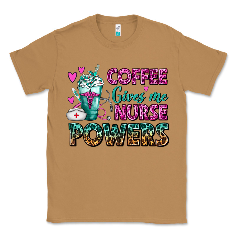 Coffee Gives Me Nurse Powers Classic Tee by FaDigitalArtStudio | Teevron