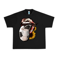 Black Soccer Tongue Urban Heavy Tee - Jasminsmagicworld
