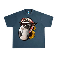 Midnight Navy Soccer Tongue Urban Heavy Tee - Jasminsmagicworld