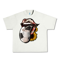 Pistachio Soccer Tongue Urban Heavy Tee - Jasminsmagicworld
