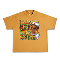Peanut Butter unapologetically pretty black educated nurse Urban Heavy Tee - CowhideDigitalArt