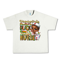 Pistachio unapologetically pretty black educated nurse Urban Heavy Tee - CowhideDigitalArt