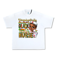 White unapologetically pretty black educated nurse Urban Heavy Tee - CowhideDigitalArt