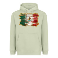 Matcha mexican flag with leopard Heavyweight Hoodie - RanaPortraitStore